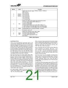 浏览型号HT46CU25的Datasheet PDF文件第21页