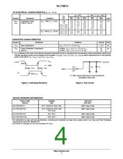 浏览型号NL17SZ14DFT2G的Datasheet PDF文件第4页