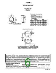 浏览型号NL17SZ14DFT2G的Datasheet PDF文件第6页