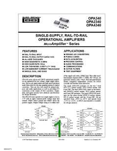 浏览型号OPA2340UA/2K5的Datasheet PDF文件第1页