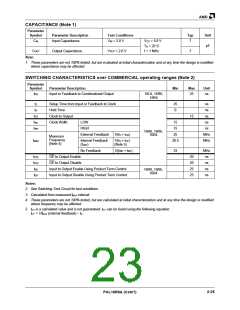 浏览型号PAL16L8-5JC的Datasheet PDF文件第23页