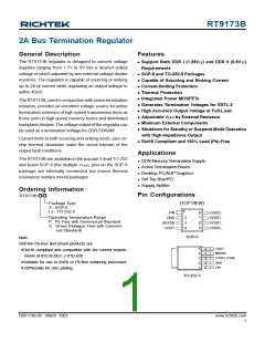 浏览型号RT9173B的Datasheet PDF文件第1页