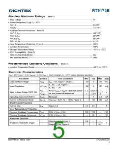 浏览型号RT9173B的Datasheet PDF文件第5页