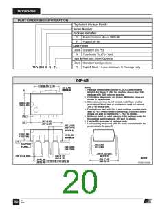 浏览型号TNY263的Datasheet PDF文件第20页