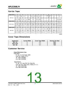 浏览型号APL5308-21AC的Datasheet PDF文件第13页