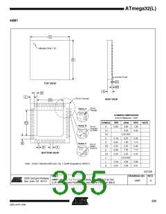 浏览型号ATMEGA32L-8AUR的Datasheet PDF文件第335页