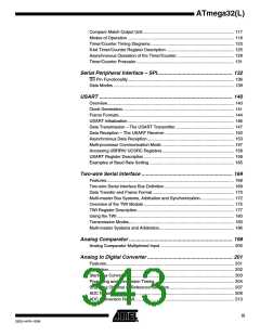 浏览型号ATMEGA32L-8AUR的Datasheet PDF文件第343页