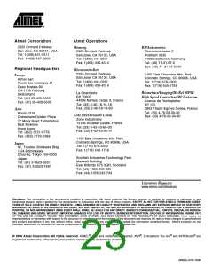 浏览型号ATMEGA64L-8AU的Datasheet PDF文件第23页