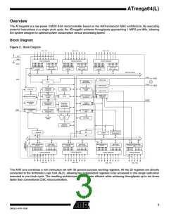 浏览型号ATMEGA64L-8AU的Datasheet PDF文件第3页