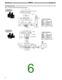 浏览型号EE-SX674A的Datasheet PDF文件第6页