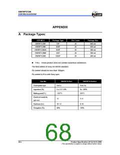 浏览型号EM78P312NP的Datasheet PDF文件第68页