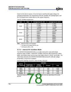 浏览型号EM78P341的Datasheet PDF文件第78页