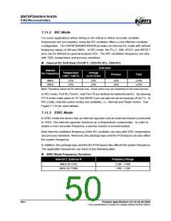 浏览型号EM78P5841NP的Datasheet PDF文件第50页