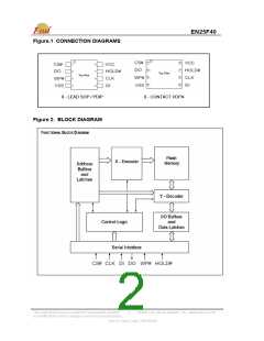 浏览型号EN25F40-75VC的Datasheet PDF文件第2页