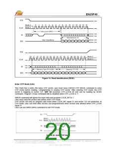 浏览型号EN25F40-75VC的Datasheet PDF文件第20页