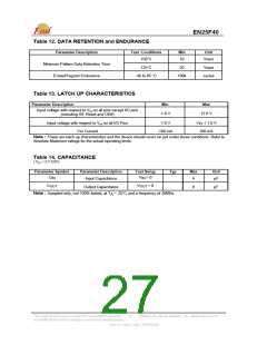 浏览型号EN25F40-75VC的Datasheet PDF文件第27页