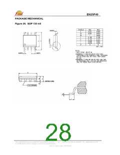 浏览型号EN25F40-75VC的Datasheet PDF文件第28页