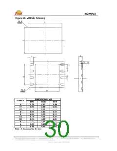 浏览型号EN25F40-75VC的Datasheet PDF文件第30页