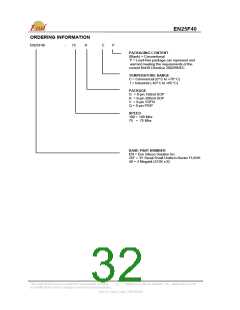 浏览型号EN25F40-75VC的Datasheet PDF文件第32页