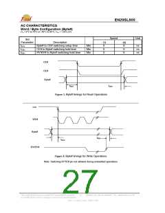 浏览型号EN29SL800B-90MIP的Datasheet PDF文件第27页