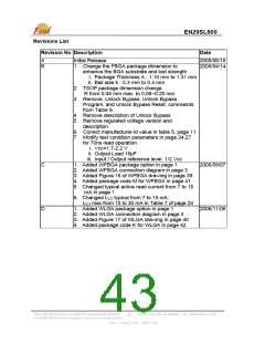 浏览型号EN29SL800B-90MIP的Datasheet PDF文件第43页