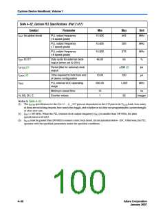 浏览型号EP1C12Q240I6ES的Datasheet PDF文件第100页