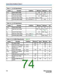 浏览型号EP1C12Q240I6ES的Datasheet PDF文件第74页