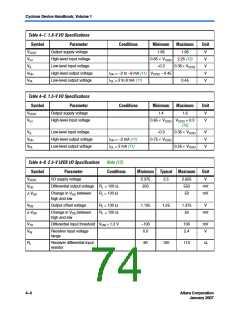 浏览型号EP1C12Q256C7ES的Datasheet PDF文件第74页