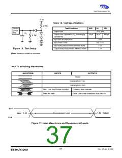 浏览型号ES29BDS160D-12RTG的Datasheet PDF文件第37页