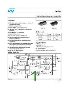 浏览型号L6599D的Datasheet PDF文件第1页