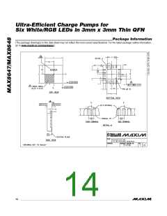 浏览型号MAX8647ETE+的Datasheet PDF文件第14页