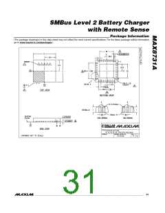 浏览型号MAX8731A的Datasheet PDF文件第31页