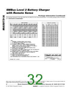 浏览型号MAX8731A的Datasheet PDF文件第32页