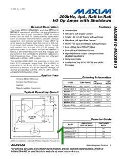 浏览型号MAX9912的Datasheet PDF文件第1页
