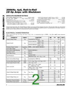 浏览型号MAX9912的Datasheet PDF文件第2页