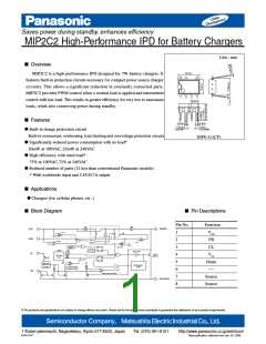 浏览型号MIP2C2的Datasheet PDF文件第1页
