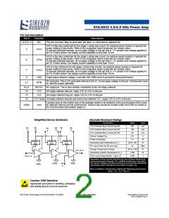 浏览型号STA-6033Z的Datasheet PDF文件第2页