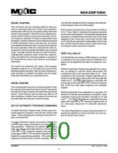 浏览型号29F080-90的Datasheet PDF文件第10页