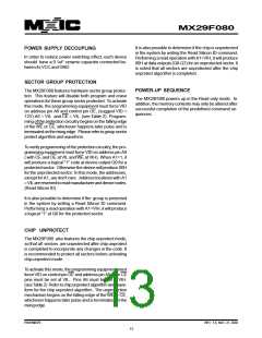 浏览型号29F080-90的Datasheet PDF文件第13页