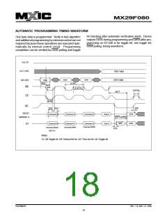 浏览型号29F080-90的Datasheet PDF文件第18页