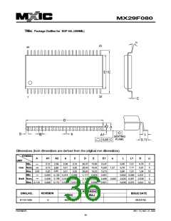浏览型号29F080-90的Datasheet PDF文件第36页