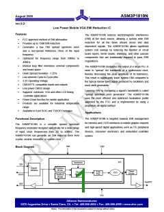 浏览型号ASM3I1819N-08-ST的Datasheet PDF文件第1页