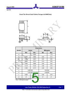 浏览型号ASM3I1819N-08-ST的Datasheet PDF文件第5页