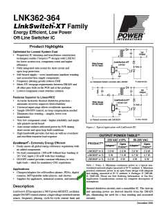浏览型号LNK363GN的Datasheet PDF文件第1页