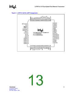 浏览型号LXT971ALC的Datasheet PDF文件第13页