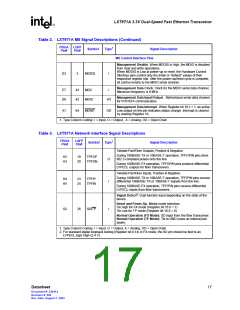 浏览型号LXT971ALC的Datasheet PDF文件第17页