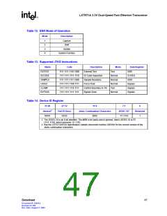 浏览型号LXT971ALC的Datasheet PDF文件第47页