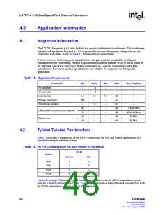 浏览型号LXT971ALC的Datasheet PDF文件第48页