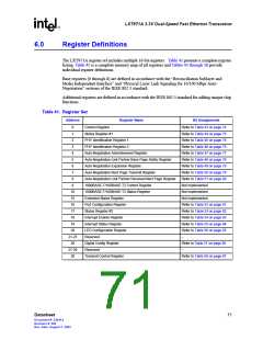 浏览型号LXT971ALC的Datasheet PDF文件第71页