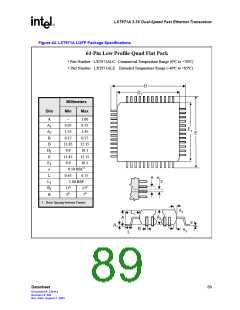 浏览型号LXT971ALC的Datasheet PDF文件第89页